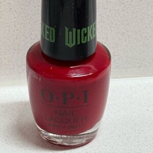 NEW OPI X Wicked SOLD OUT  Nessa-ist Rose 🌹red nail polish
